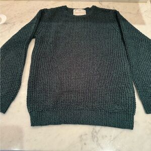 Dark Green Boys Knit Sweater – Size 7/8
